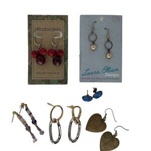 Jewelry Set Miscellaneous Lot Earrings 6 Pairs